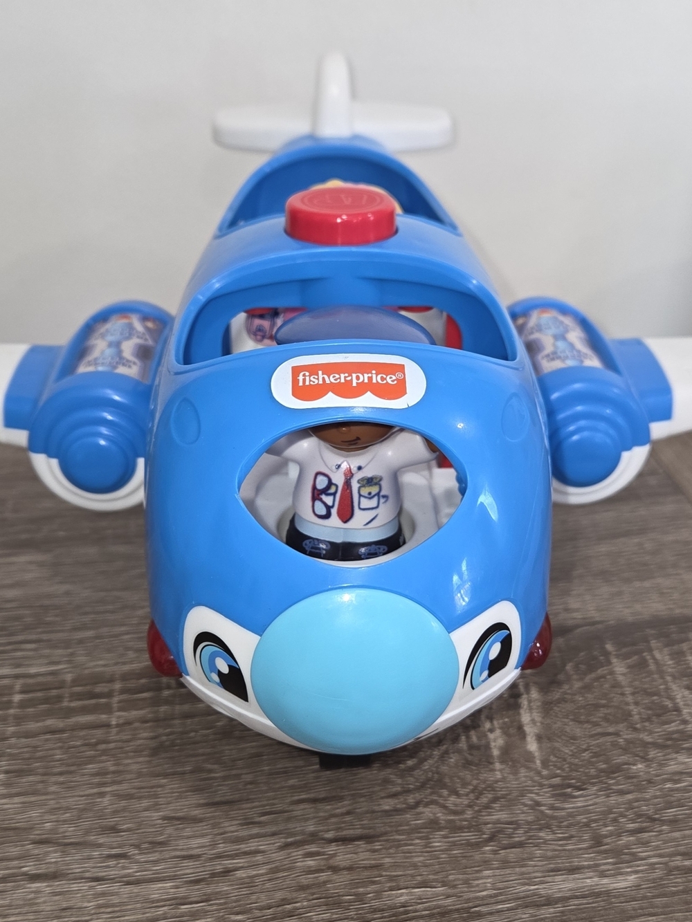Fisher Price Little People Travel Together Airplane w/2 People Works